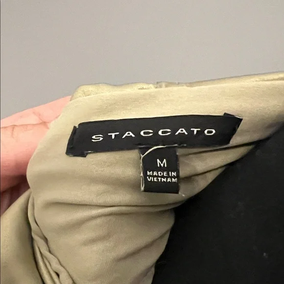 Staccato Women's olive Sleeveless Vest - Picture 2 of 6